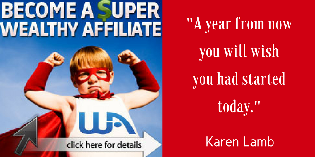 Become a Super Affiliate. Join Wealthy Affiliate Today. 