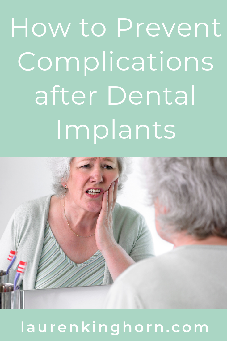 Having pain after dental implant treatment? You need to take extra special care to avoid complications. #howtopreventcomplicationsafterdentalimplants #howto #dentalimplants #dentalcare 