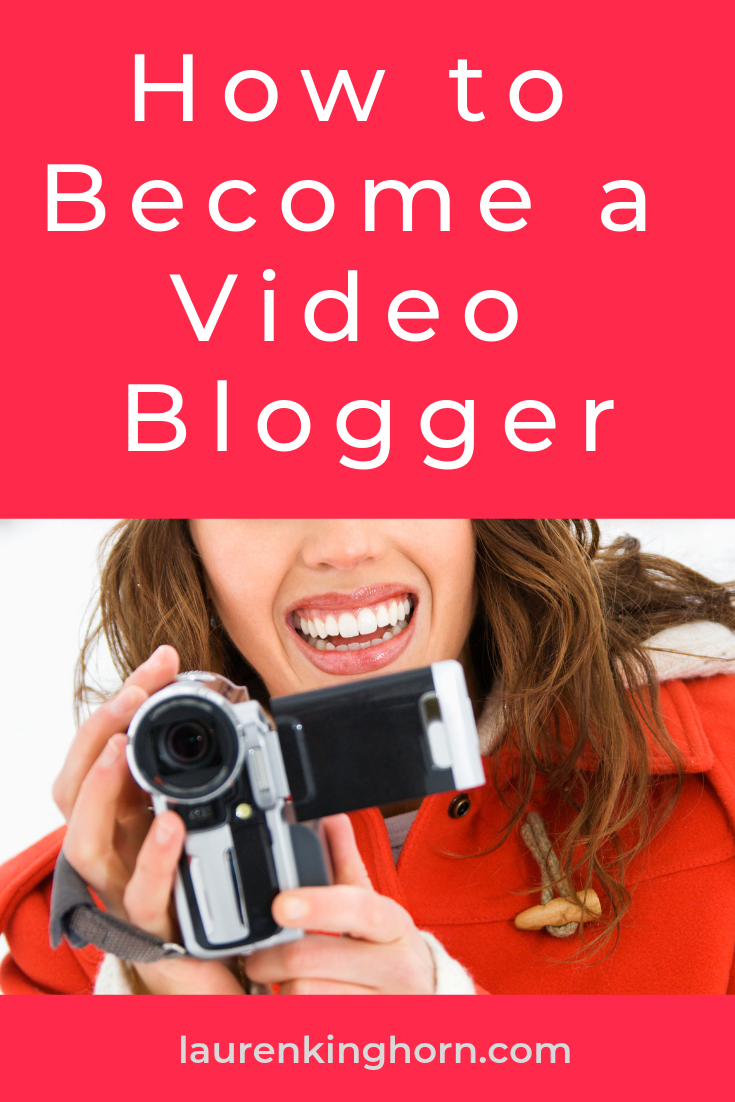 Have you started creating videos for your blog posts yet? What's stopping you? Let's get started. #HowtoBecomeaVideoBlogger #Vlogging #YouTube