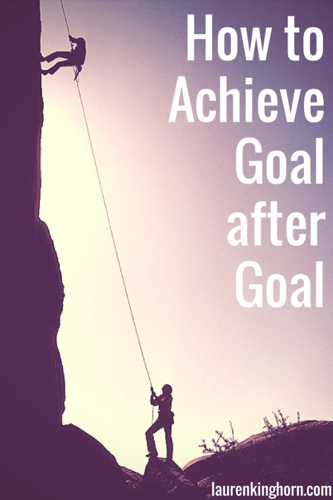 Whats holding you back from achieving your goals? The short answer. You. Here's how to achieve goal after goal. Every time. #howtoachievegoal