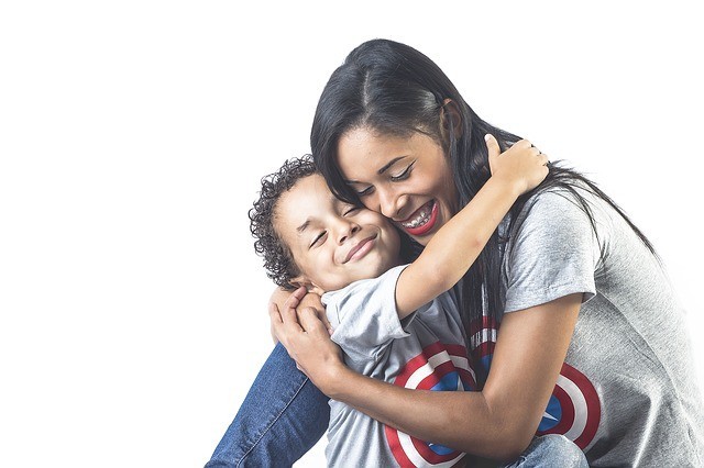 Overjoyed Mom